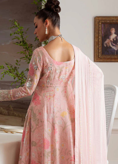 Nureh Embroidered Chiffon Suits Unstitched 4 Piece Suit NU25AU AM-25