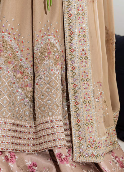 Maya by Nureh Unstitched Velvet Embroidered 3 Piece Suits NU25MV NW-108 - Festive Collection