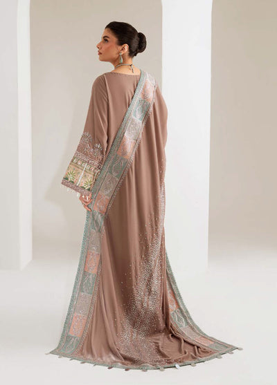 Maya by Nureh Unstitched Velvet Embroidered 3 Piece Suits NU25MV NW-112 - Festive Collection