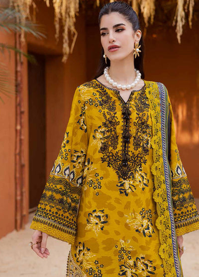 Nureh Embroidered Linen Suits Unstitched 3 Piece NU25GEU NWG-87