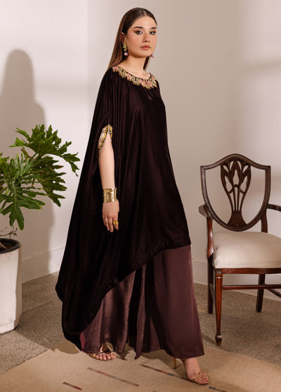 Naayas Luxury Pret Embroidered Velvet 2 Piece Suit Novera