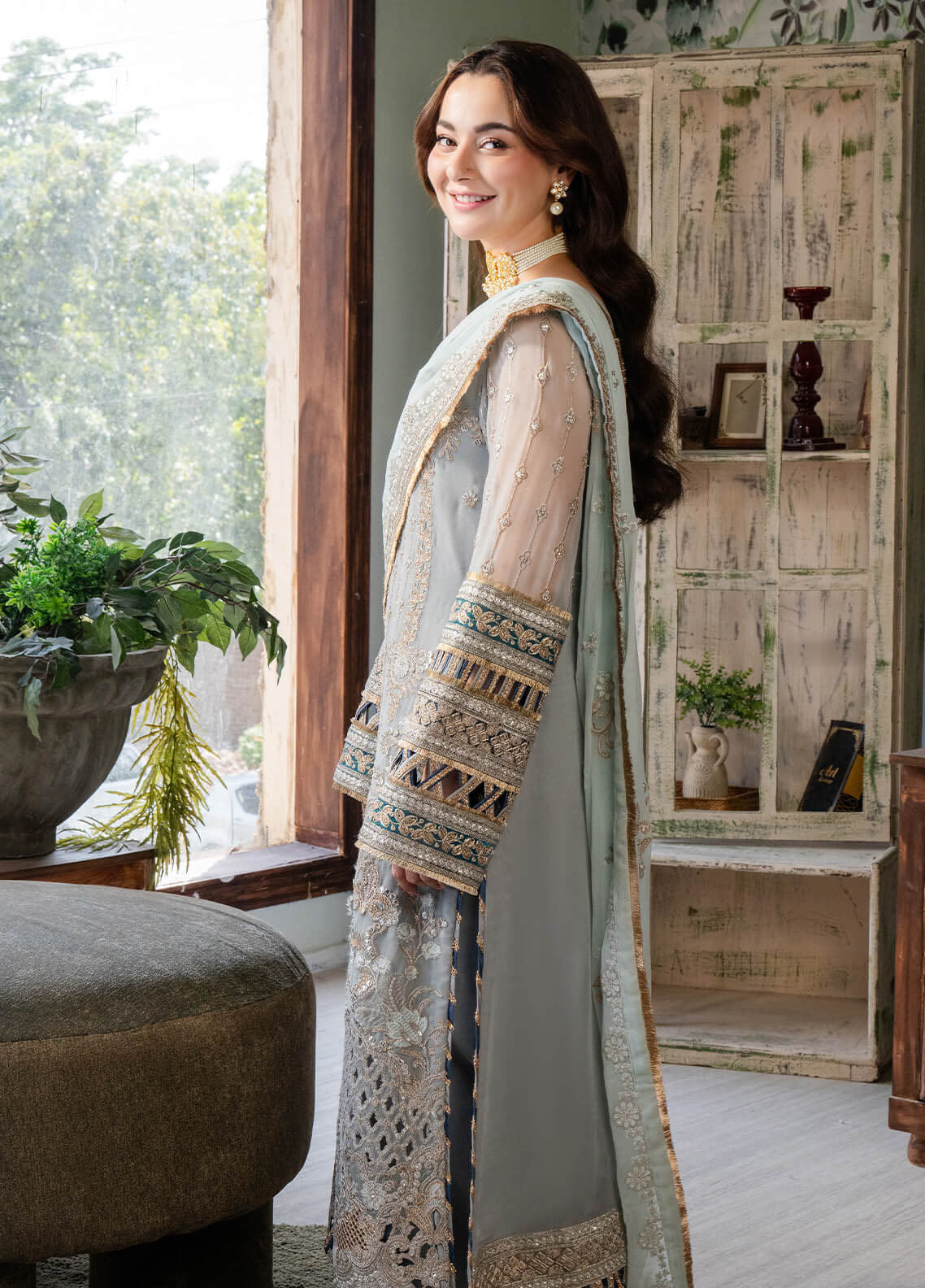 Naina By Imrozia Unstitched Chiffon Collection 2024  Rumman