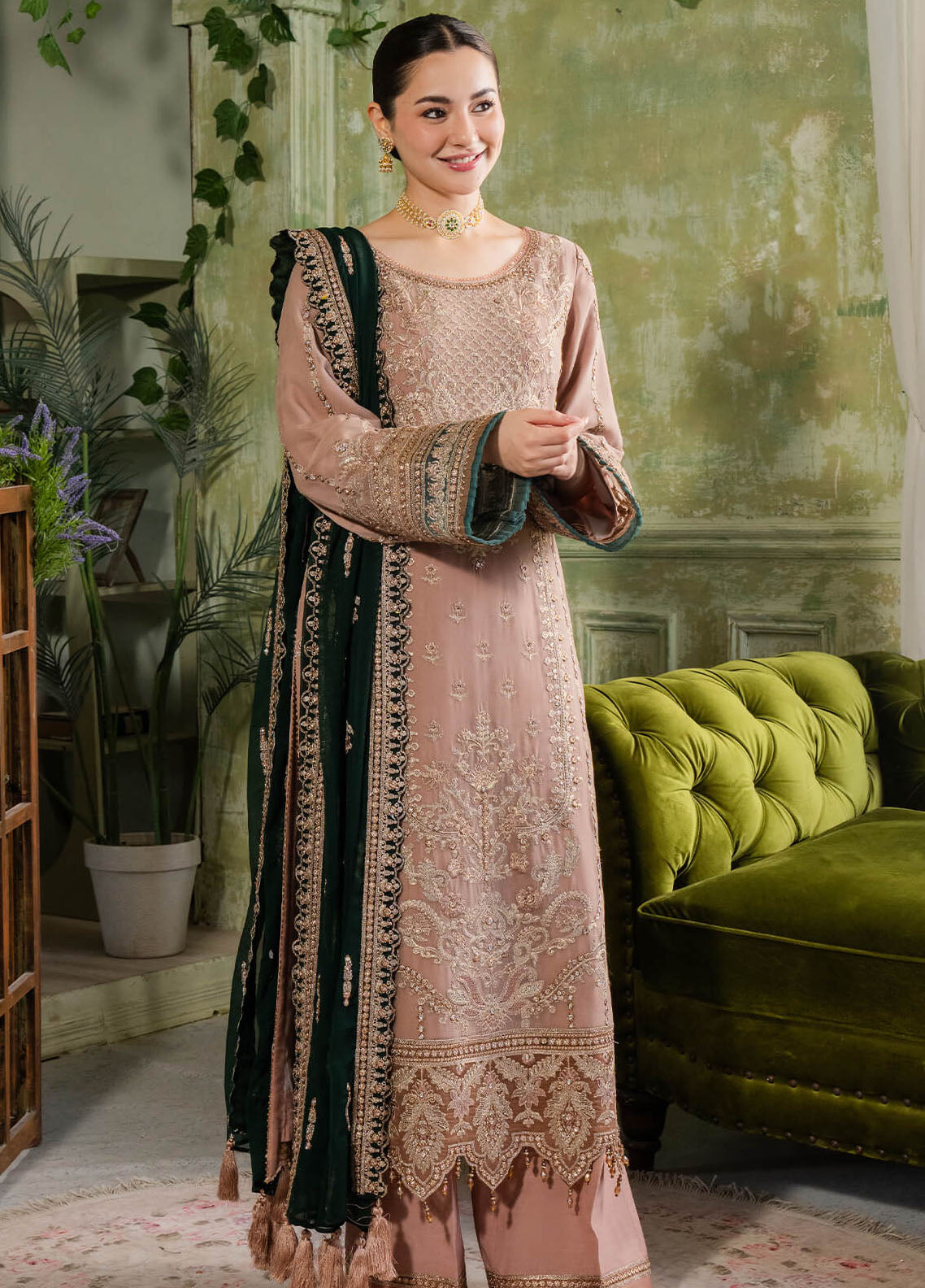 Naina By Imrozia Unstitched Chiffon Collection 2024  Gul