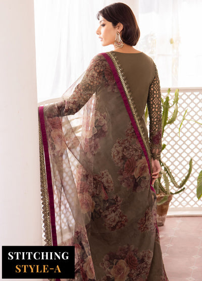 Nani Ka Ghar by Iznik Luxury Lawn Eid Collection 2024 NKG-10 Surmai