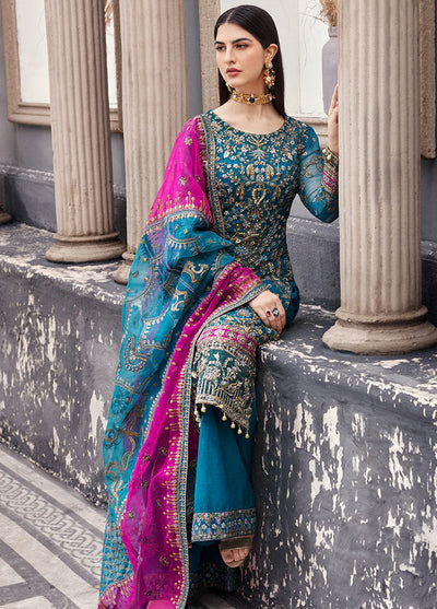 Nawabzadi By Emaan Adeel Unstitched Luxury Collection 2023 NW-05