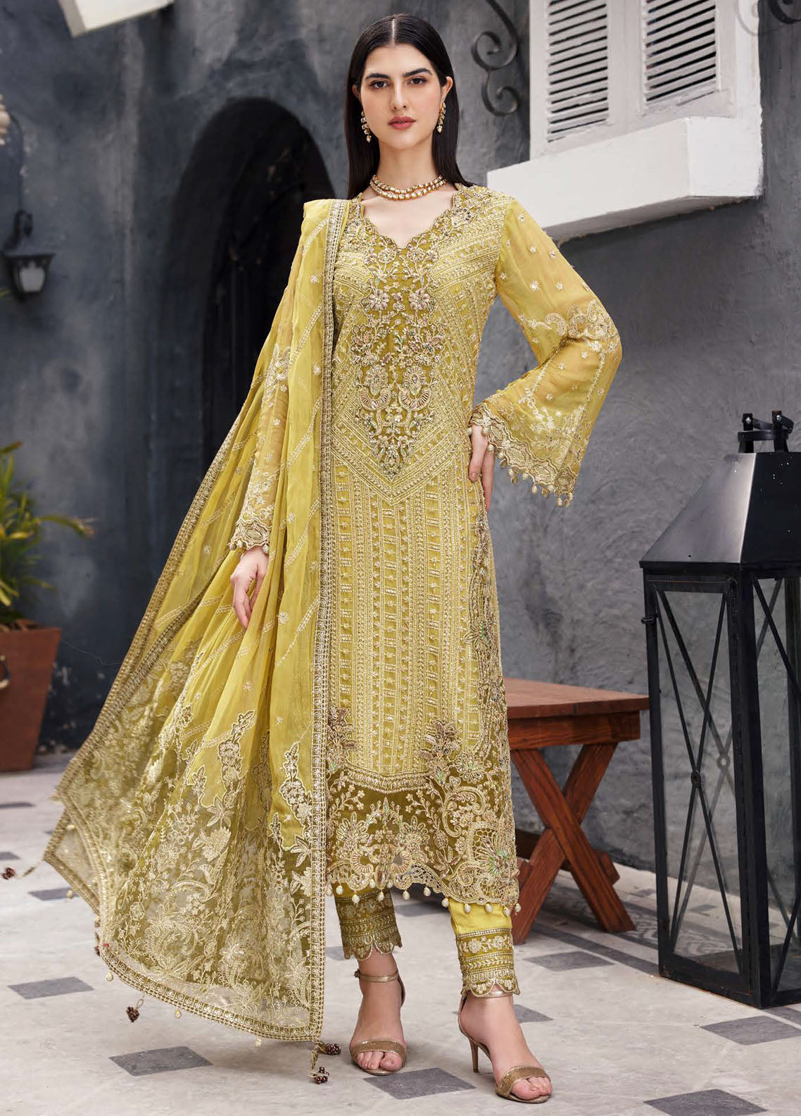 Nawabzadi by Emaan Adeel Unstitched Collection 2024 Arrohi