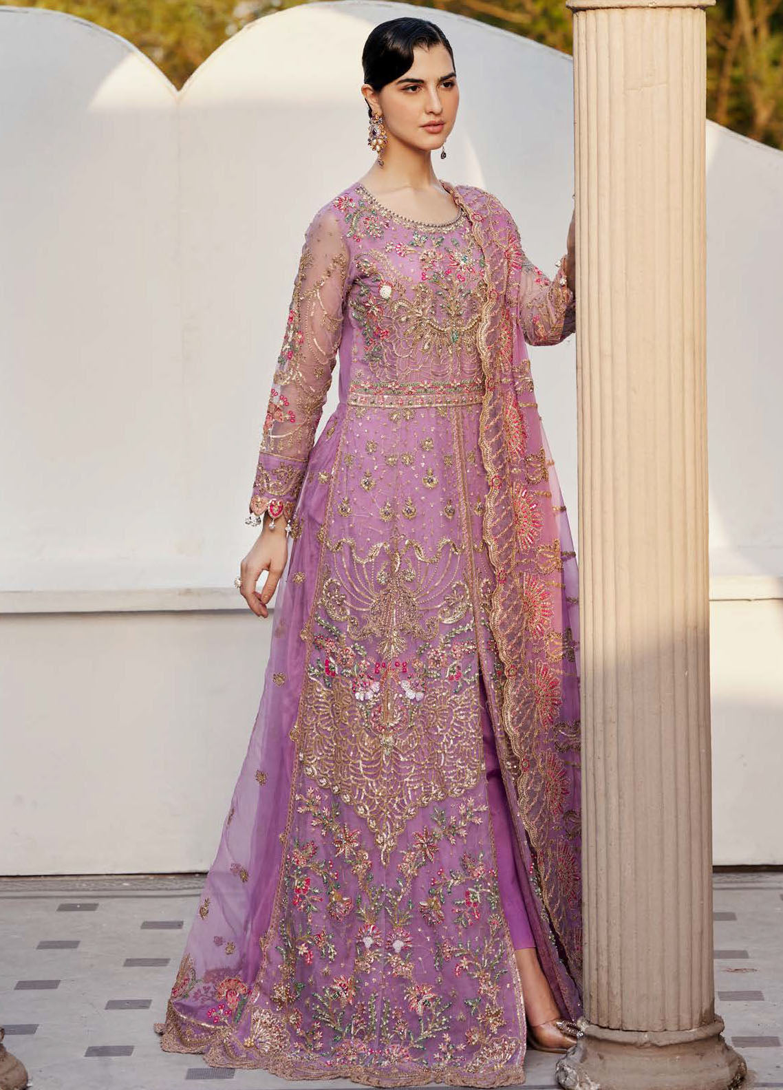 Nawabzadi by Emaan Adeel Unstitched Collection 2024 Giti