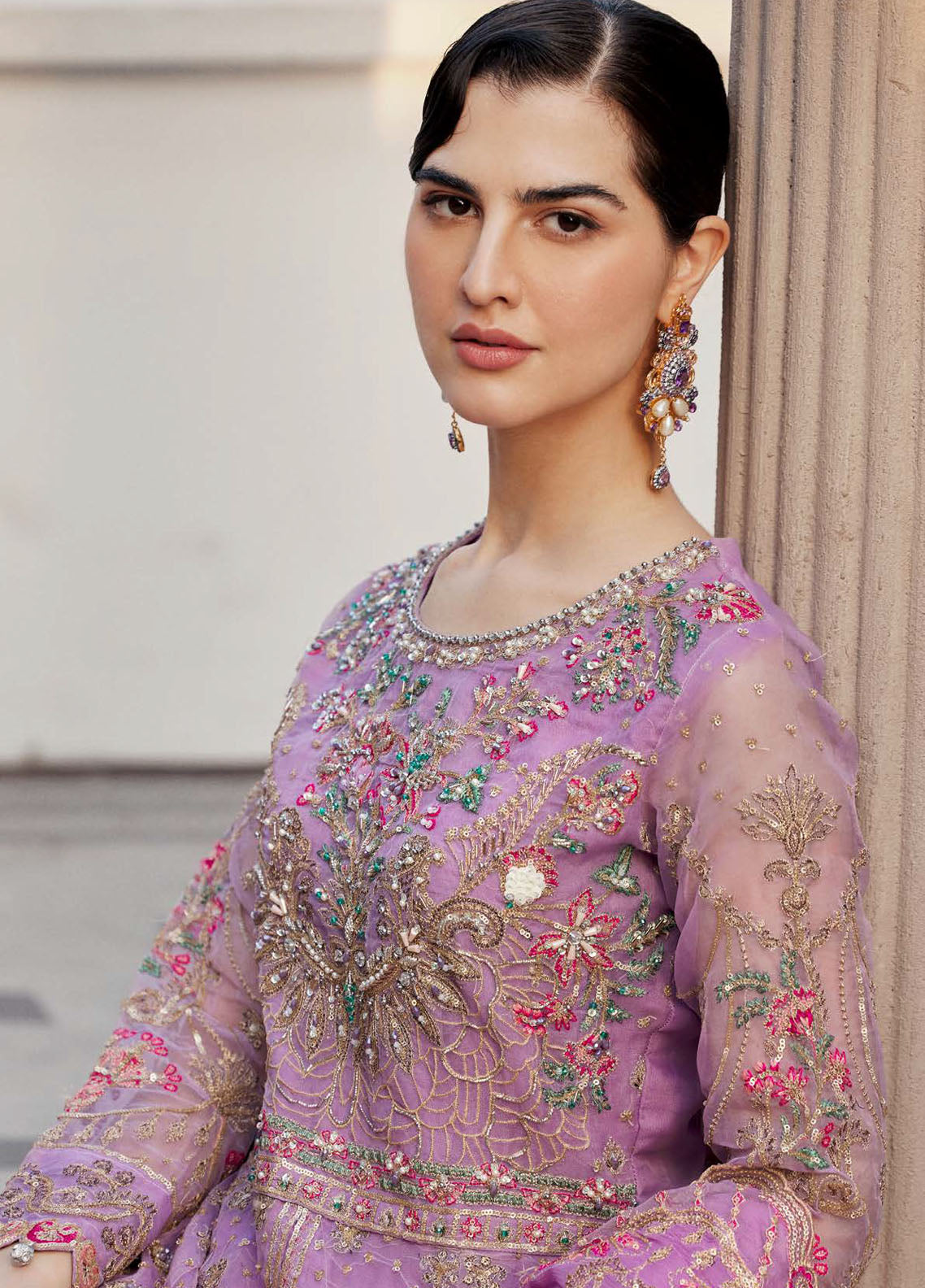 Nawabzadi by Emaan Adeel Unstitched Collection 2024 Giti