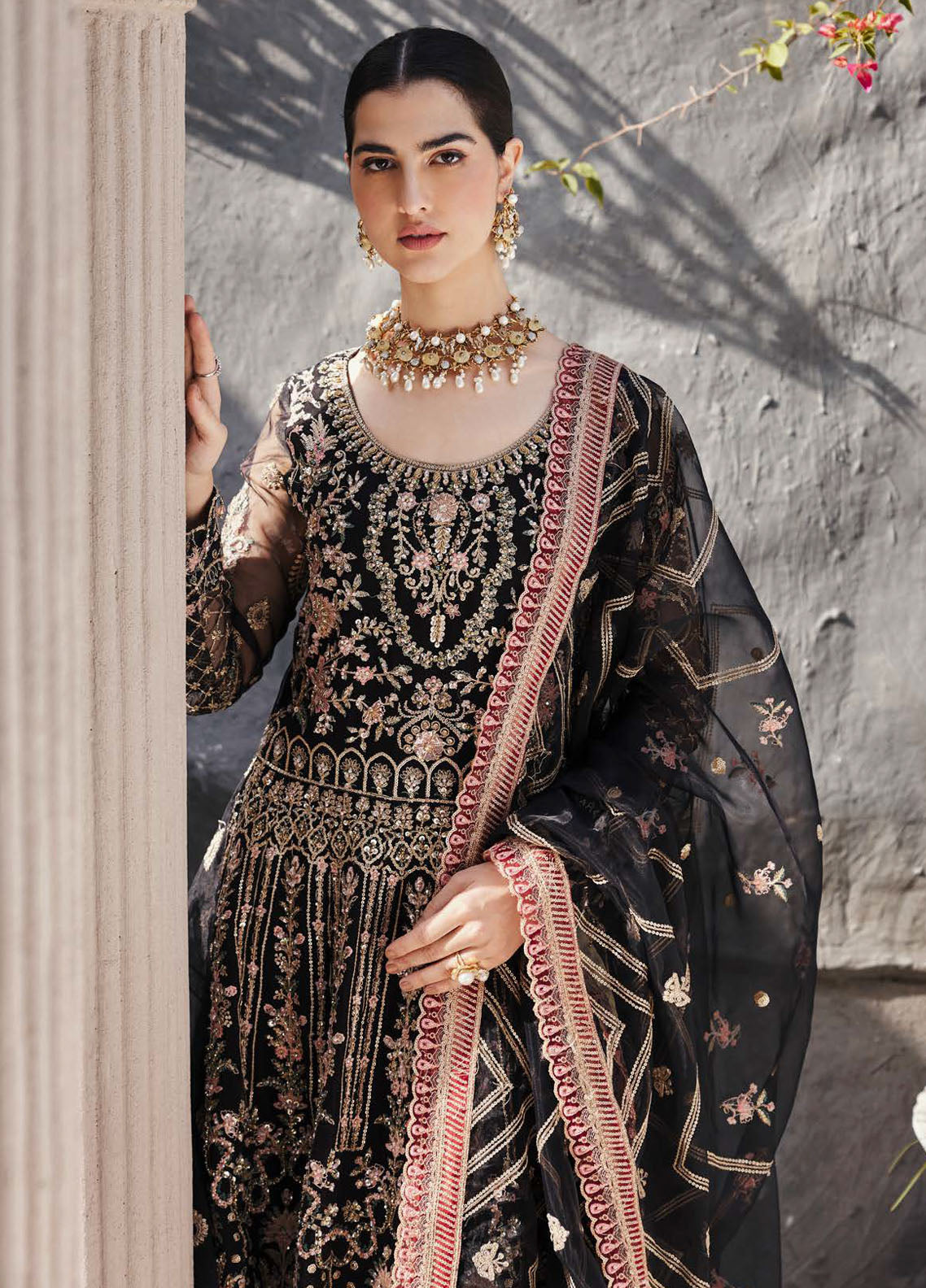 Nawabzadi by Emaan Adeel Unstitched Collection 2024 Maanvi