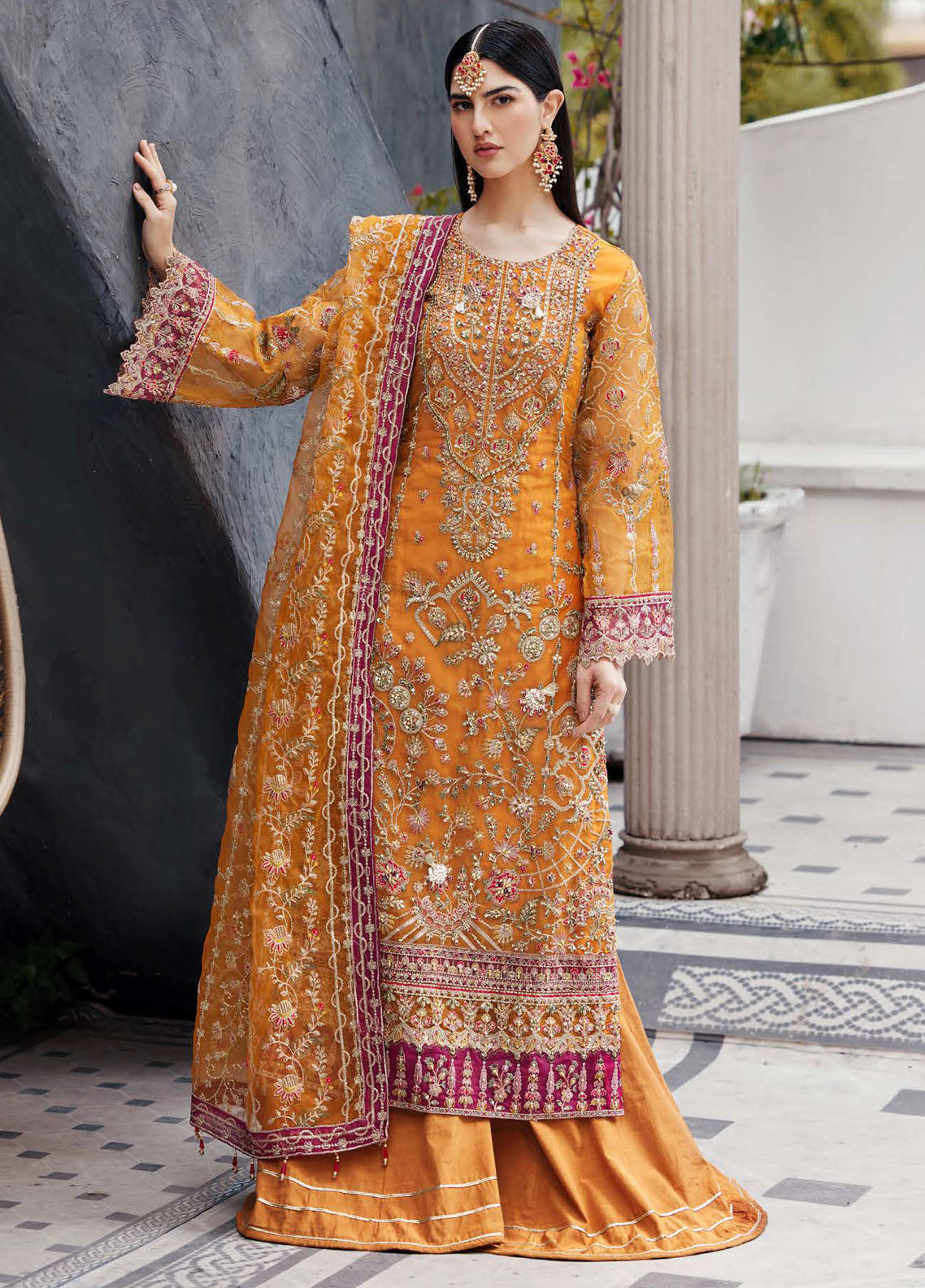 Nawabzadi by Emaan Adeel Unstitched Collection 2024 Ruhab