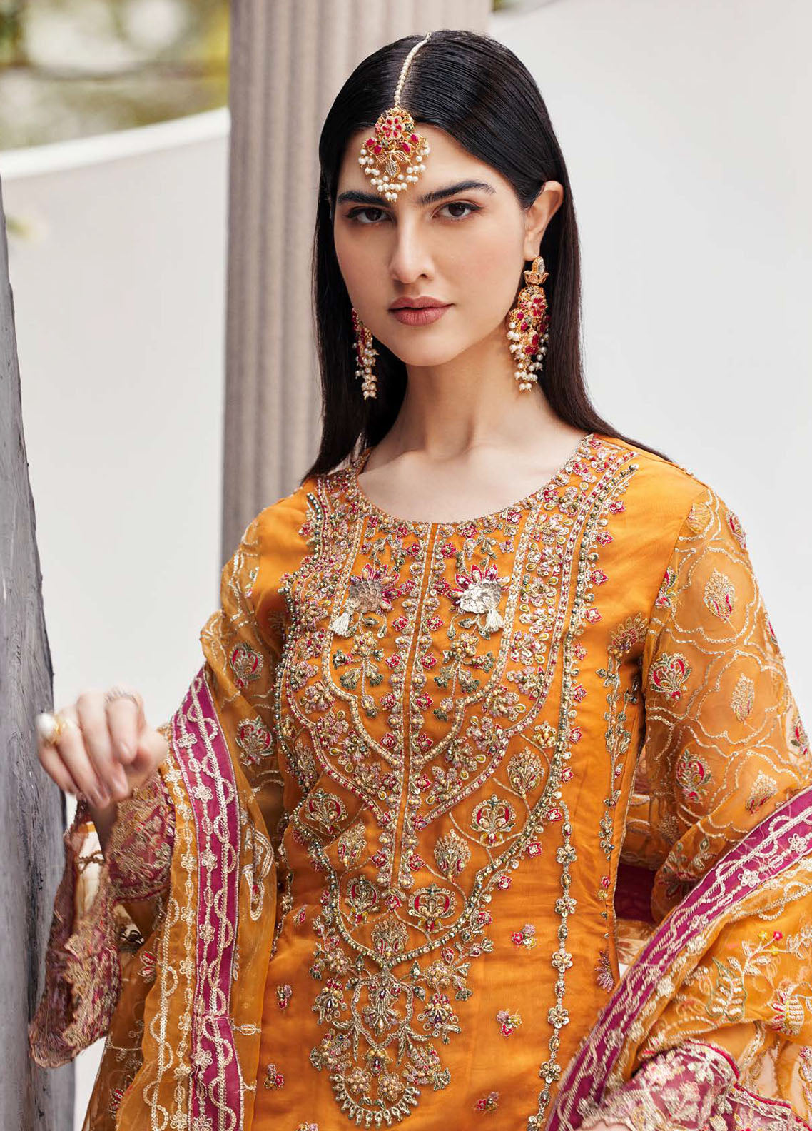 Nawabzadi by Emaan Adeel Unstitched Collection 2024 Ruhab