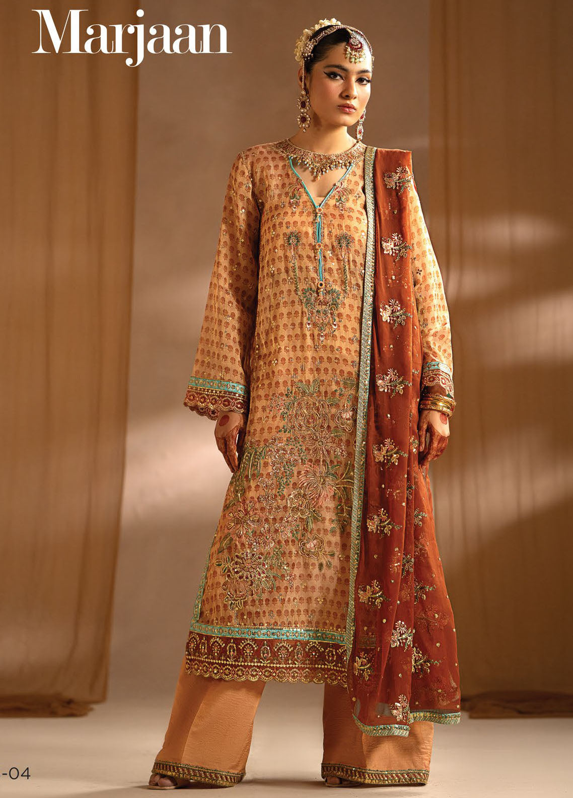 Nayab By Myeesha Luxury Festive Collection 2023 MF23-04 Marjaan