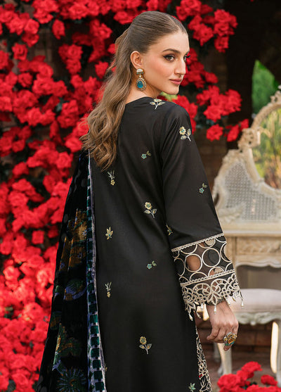 Nazakat By Mahnur Embroidered Corduroy Suit Unstitched 3 Piece MN24N D-12 Nyra - Winter Collection