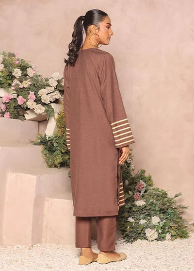 Nazmina Pret Casual Khaddar 2 Piece Suit KP-312 Cedar Walnut