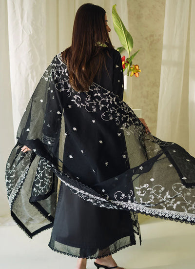 Neeshay Monochrome Unstitched Lawn Collection 2024 Elysian