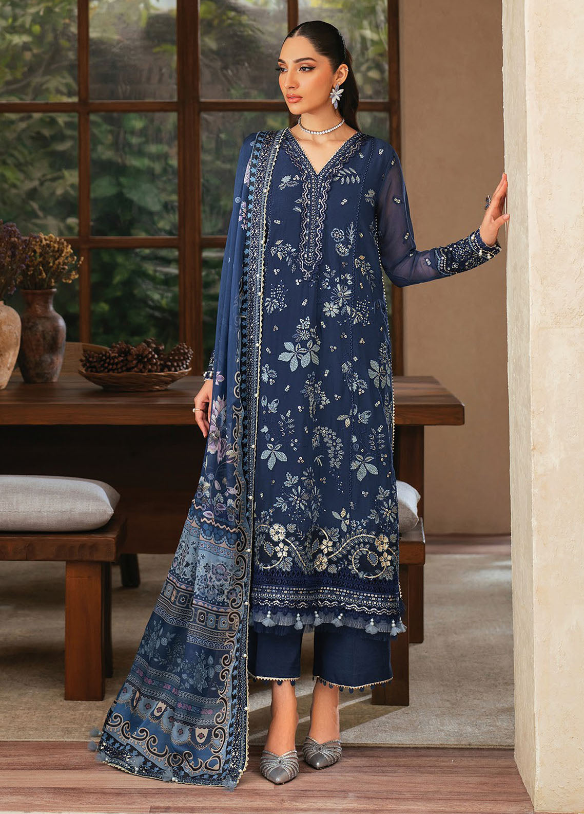 Niran by Xenia Luxury Unstitched Formals Collection 2025 D-01 Verena