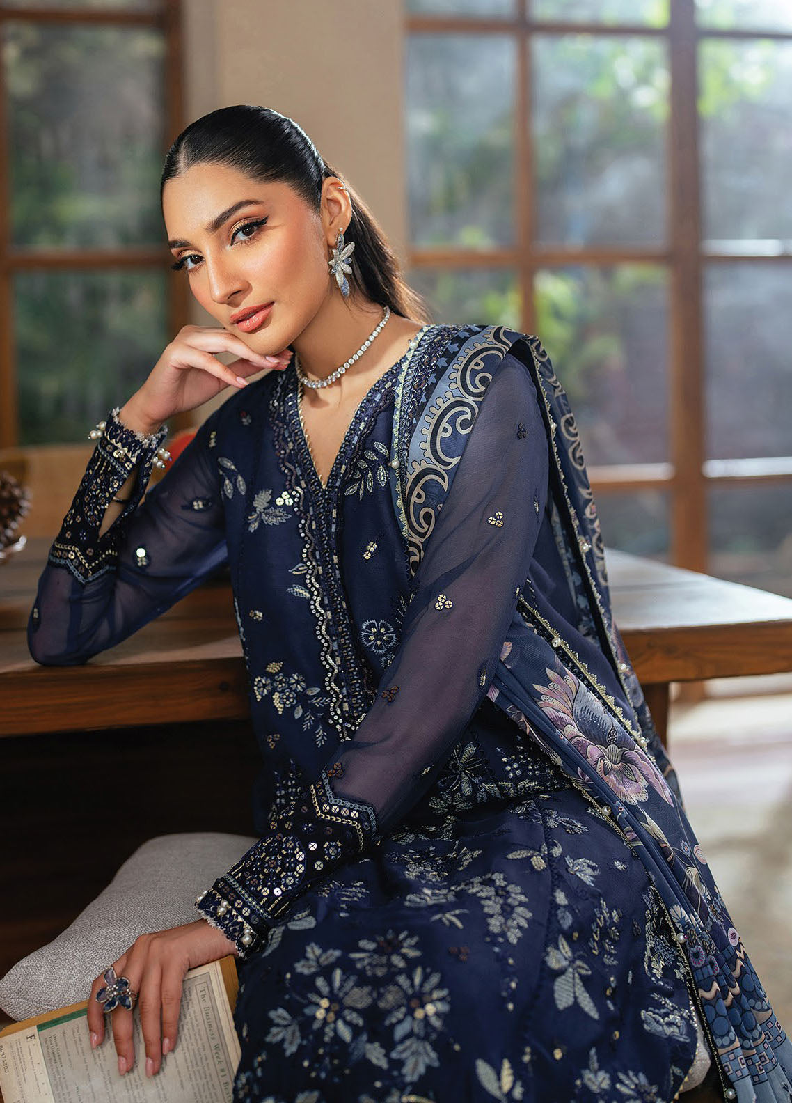 Niran by Xenia Luxury Unstitched Formals Collection 2025 D-01 Verena