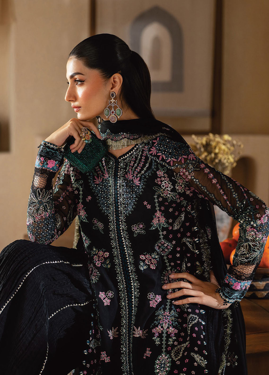 Niran by Xenia Luxury Unstitched Formals Collection 2025 D-05 Antiha