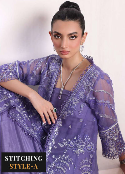 Noor By Saadia Asad Chiffon De Luxe Formal Collection 2024 D-02 Indira