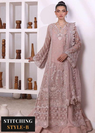 Noor By Saadia Asad Chiffon De Luxe Formal Collection 2024 D-03 Olivia