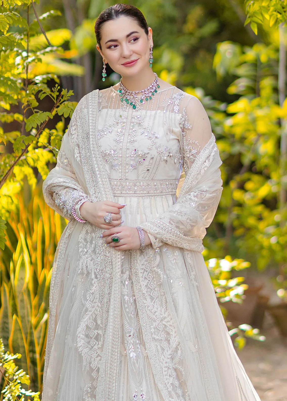 Noor By Azzal Wedding Formals Collection 2023 D-06 Safed
