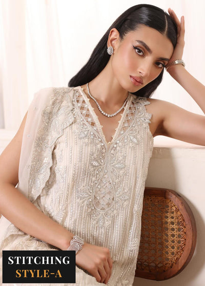 Noor By Saadia Asad Chiffon De Luxe Formal Collection 2024 D-05 Seliel