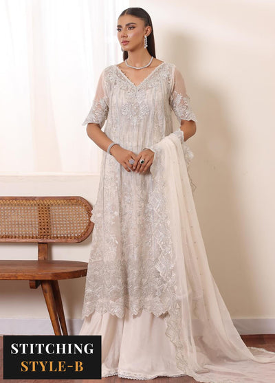 Noor By Saadia Asad Chiffon De Luxe Formal Collection 2024 D-05 Seliel