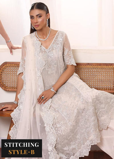 Noor By Saadia Asad Chiffon De Luxe Formal Collection 2024 D-05 Seliel