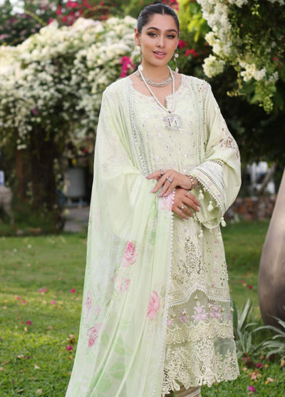 Noor By Saadia Asad Luxury Chikankari Lawn 2024 D-11B