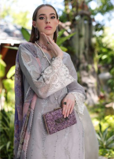 Noor By Saadia Asad Luxury Chikankari Lawn 2024 D-1B