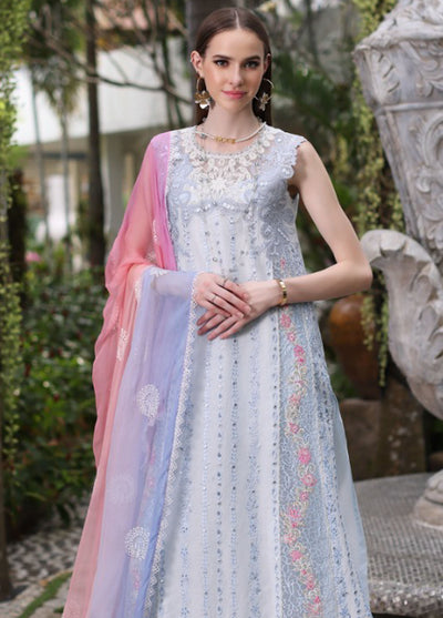 Noor By Saadia Asad Luxury Chikankari Lawn 2024 D-7A