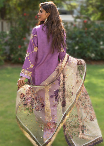 Shamaeel Ansari Pret Formal Silk 3 Piece Suit NUR-02