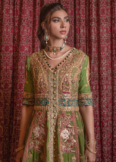 Shamaeel Ansari Pret Formal Silk 3 Piece Suit NUR-03