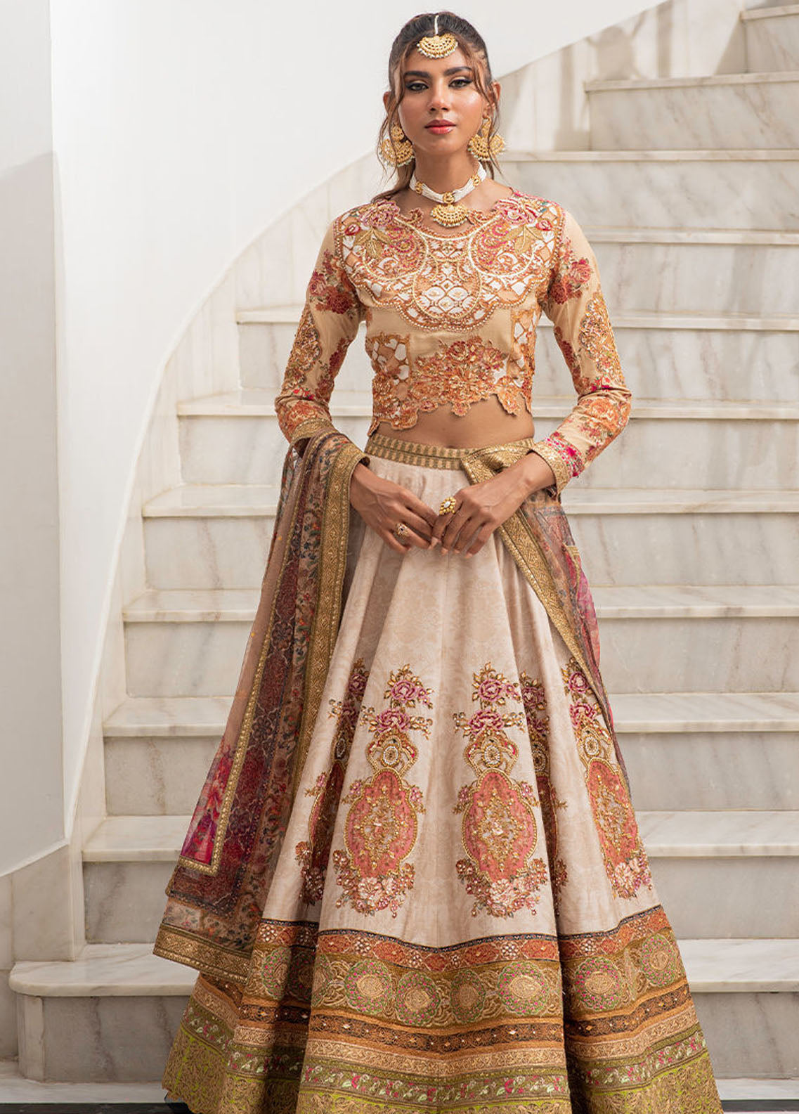 Shamaeel Ansari Pret Formal Silk 3 Piece Suit NUR-04