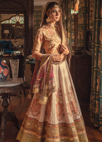 Shamaeel Ansari Pret Formal Silk 3 Piece Suit NUR-04