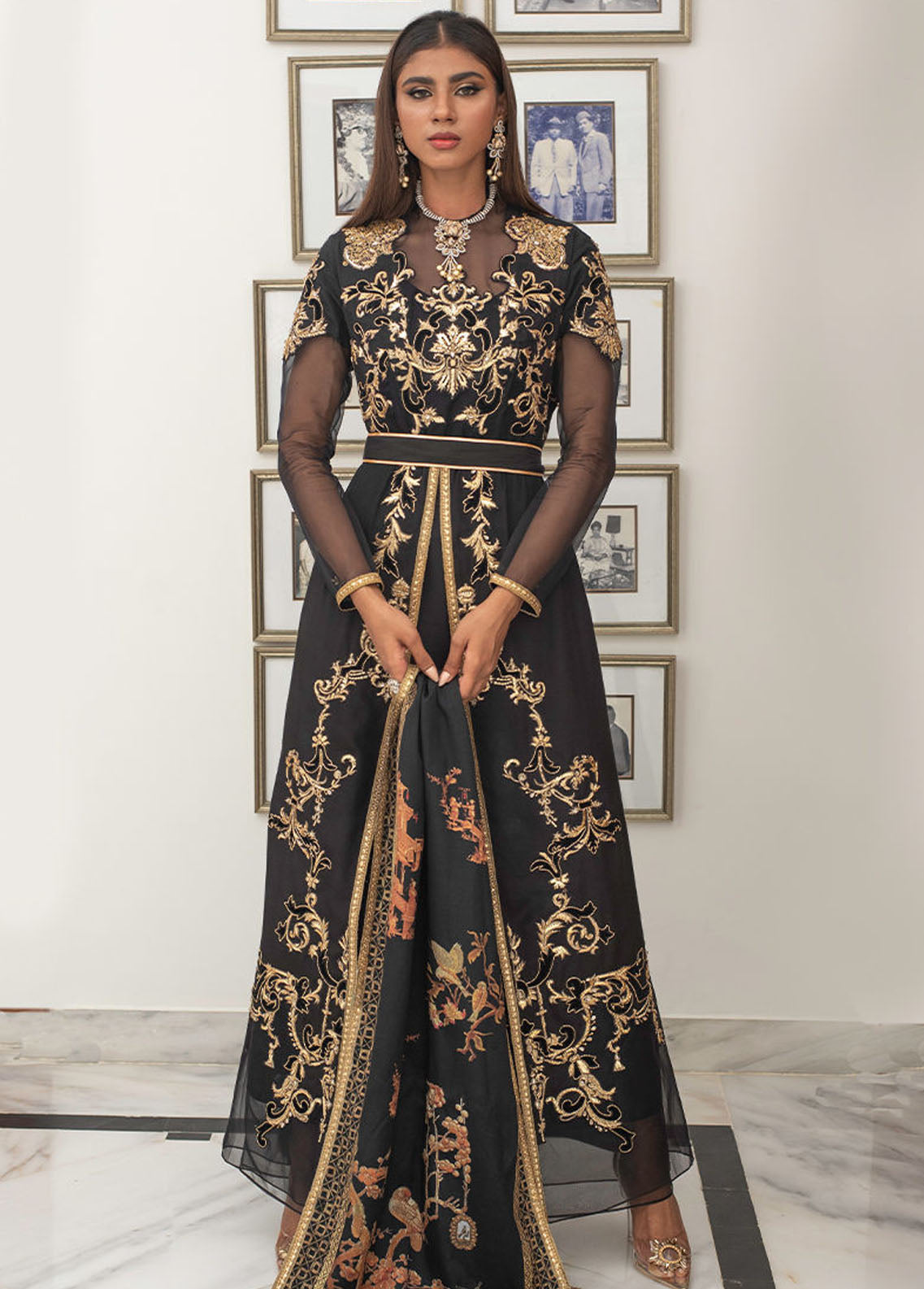 Shamaeel Ansari Pret Formal Silk 2 Piece Suit NUR-05