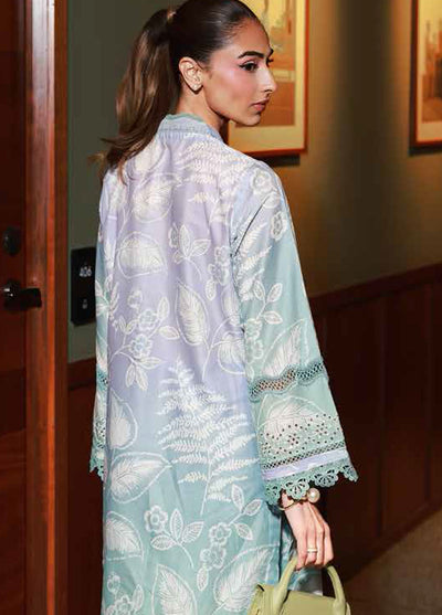 Nureh Chikankari Lawn Suits Unstitched 2 Piece NU25BRU NU2-176