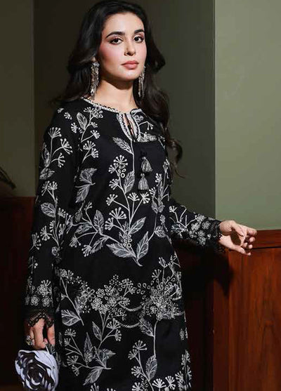 Nureh Chikankari Lawn Suits Unstitched 2 Piece NU25BRU NU2-181