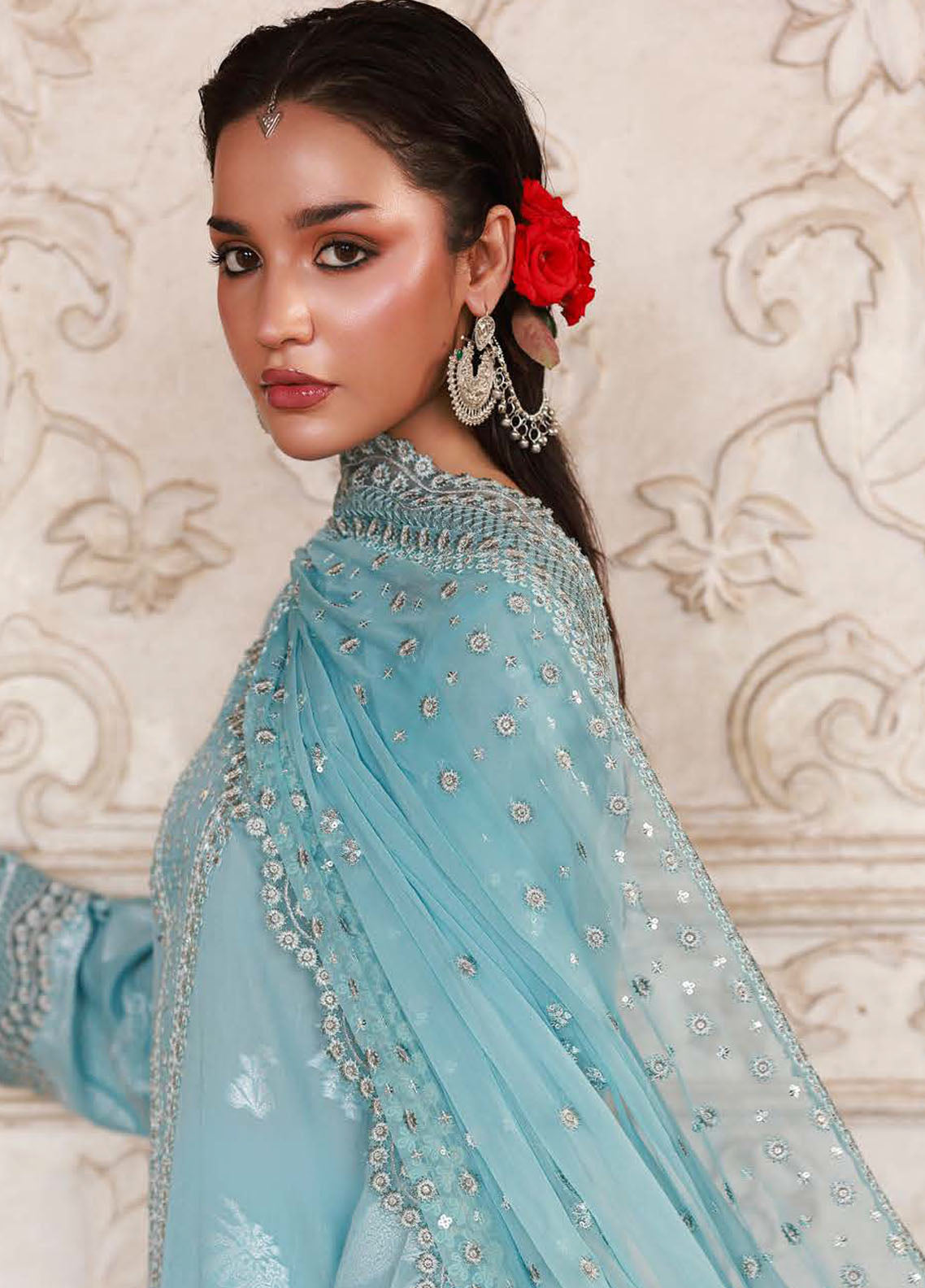 Nureh Embroidered Jacquard Suits Unstitched 3 Piece NU25MJ D-02 NJ-102