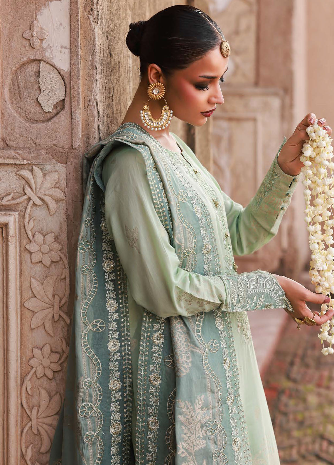 Nureh Embroidered Jacquard Suits Unstitched 3 Piece NU25MJ D-04 NJ-104