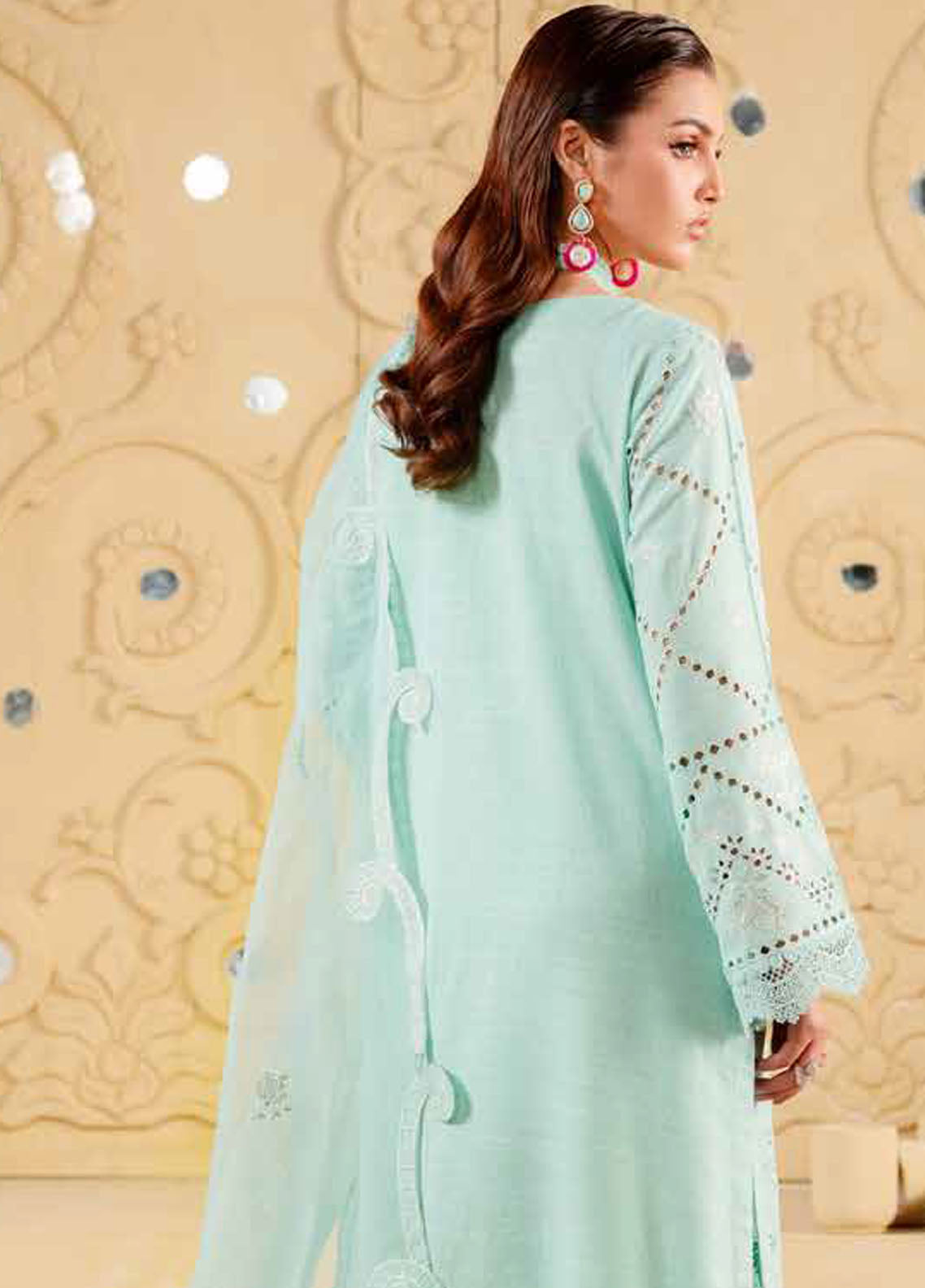 Nureh Exclusive Karandi Unstitched Collection 2025 NE 134