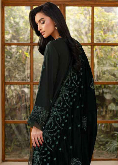 Nureh Exclusive Unstitched Velvet Shawl Collection 2024 NE-125