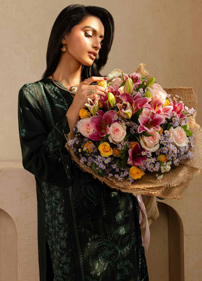 Nureh Exclusive Unstitched Velvet Shawl Collection 2024 NE-125