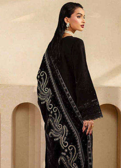 Nureh Exclusive Unstitched Velvet Shawl Collection 2024 NE-128