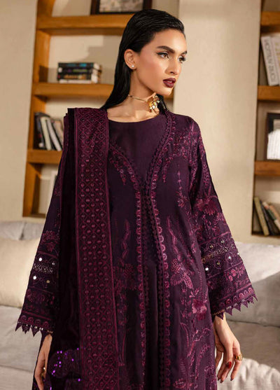 Nureh Exclusive Unstitched Velvet Shawl Collection 2024 NE-129