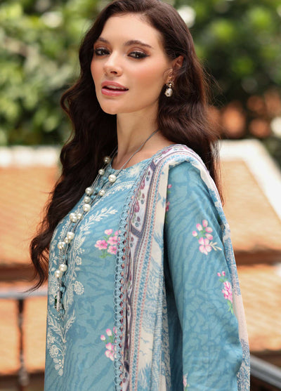 Nureh Embroidered Linen Suits Unstitched 3 Piece NU25DU DD-17