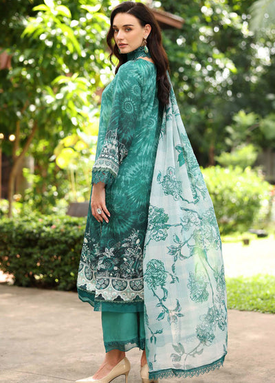Nureh Embroidered Linen Suits Unstitched 3 Piece NU25DU DD-22