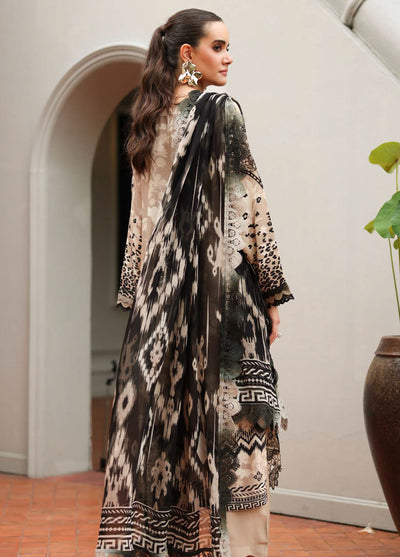 Nureh Embroidered Linen Suits Unstitched 3 Piece NU25DU DD-23