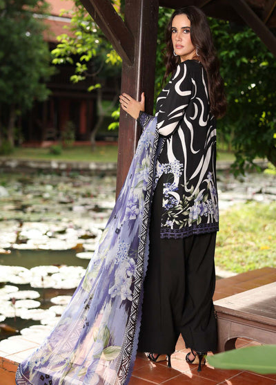 Nureh Embroidered Linen Suits Unstitched 3 Piece NU25DU DD-24