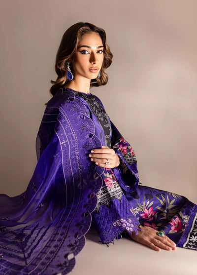 Nureh The Silk Unstitched Collection 2024 S-18